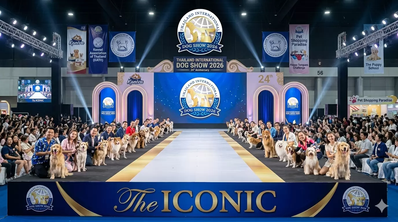 Thailand International Dog Show 2026 – „The ICONIC" in Bangkok erleben